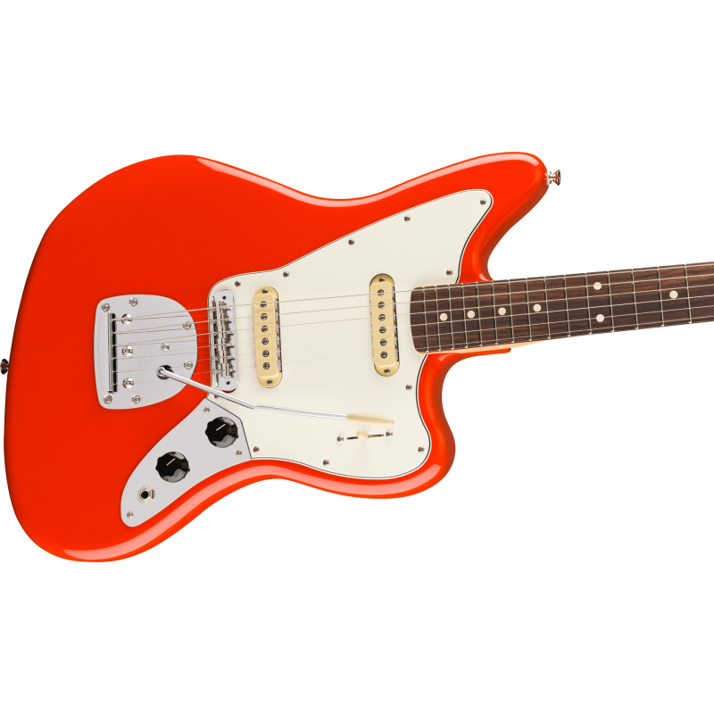 FENDER Player II Jaguar touche palissandre Coral Red