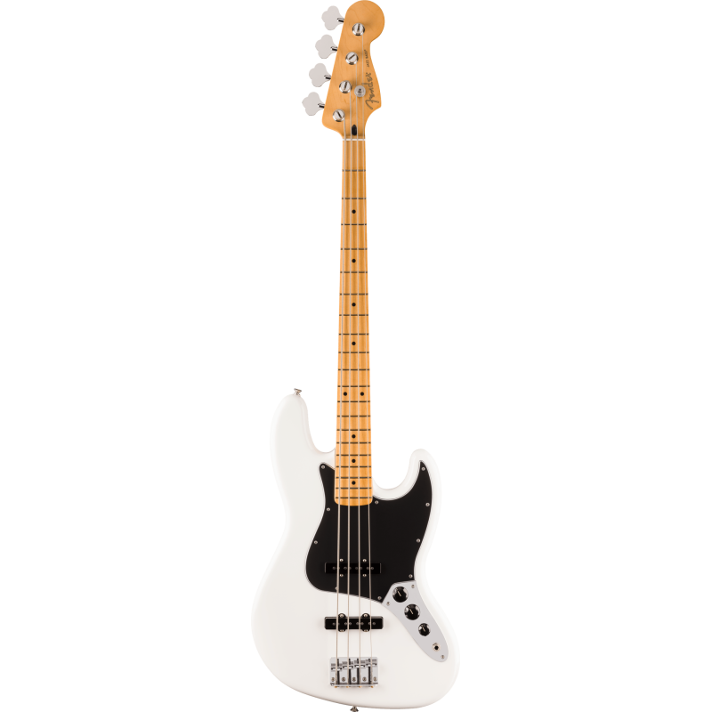 FENDER Player II Jazz Bass touche erable Polar White