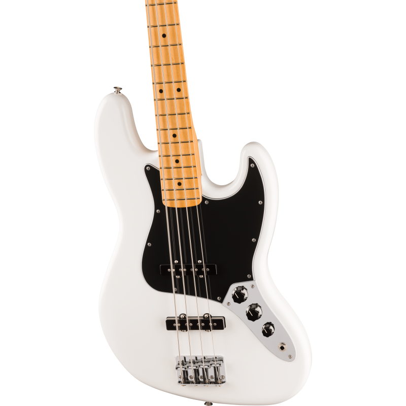 FENDER Player II Jazz Bass touche erable Polar White