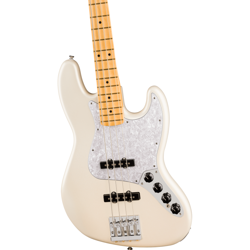 FENDER Player II Modified Active Jazz Bass touche erable Olympic Pearl
