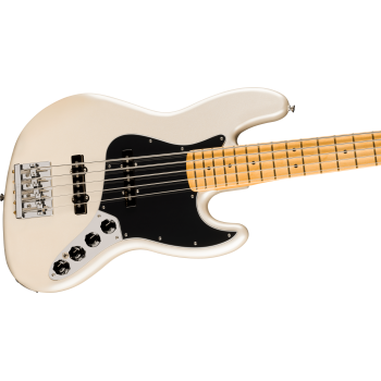 FENDER Player II Modified Active Jazz Bass V touche erable Olympic Pearl