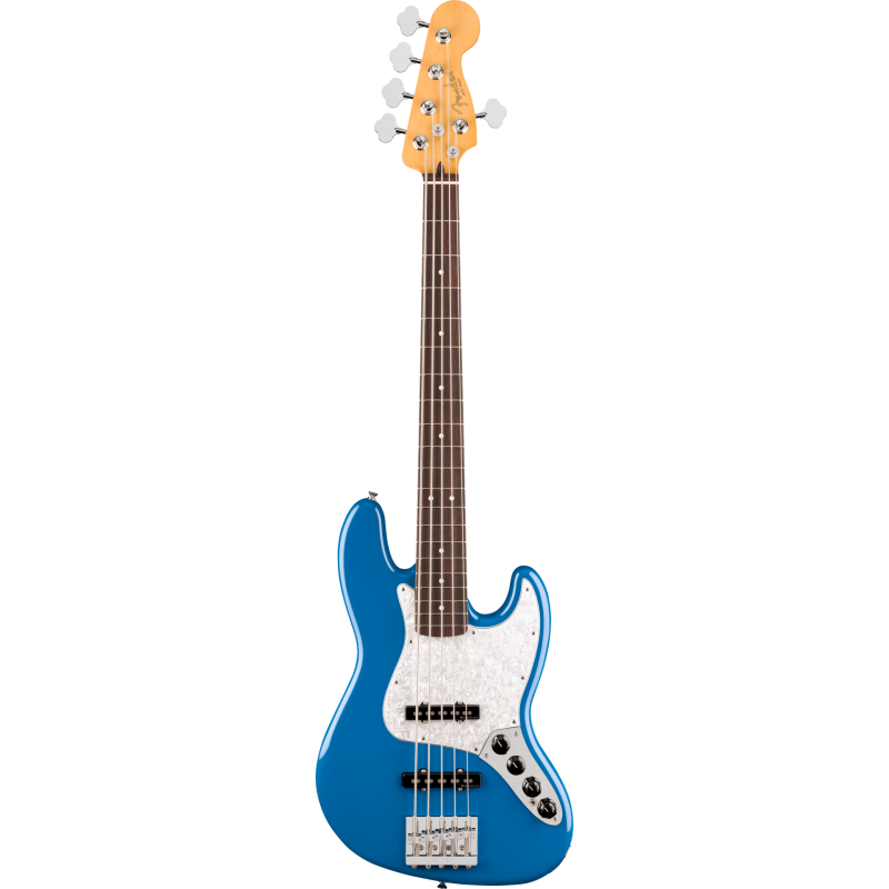 FENDER Player II Modified Active Jazz Bass V touche palissandre Electric Blue
