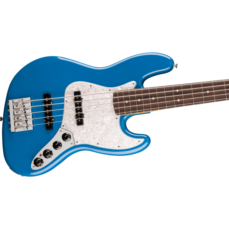 FENDER Player II Modified Active Jazz Bass V touche palissandre Electric Blue