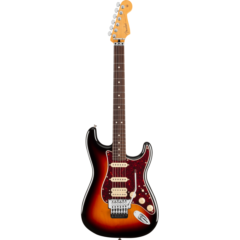 FENDER Player II Modified Stratocaster HSS Floyd Rose touche palissandre 3-Color Sunburst