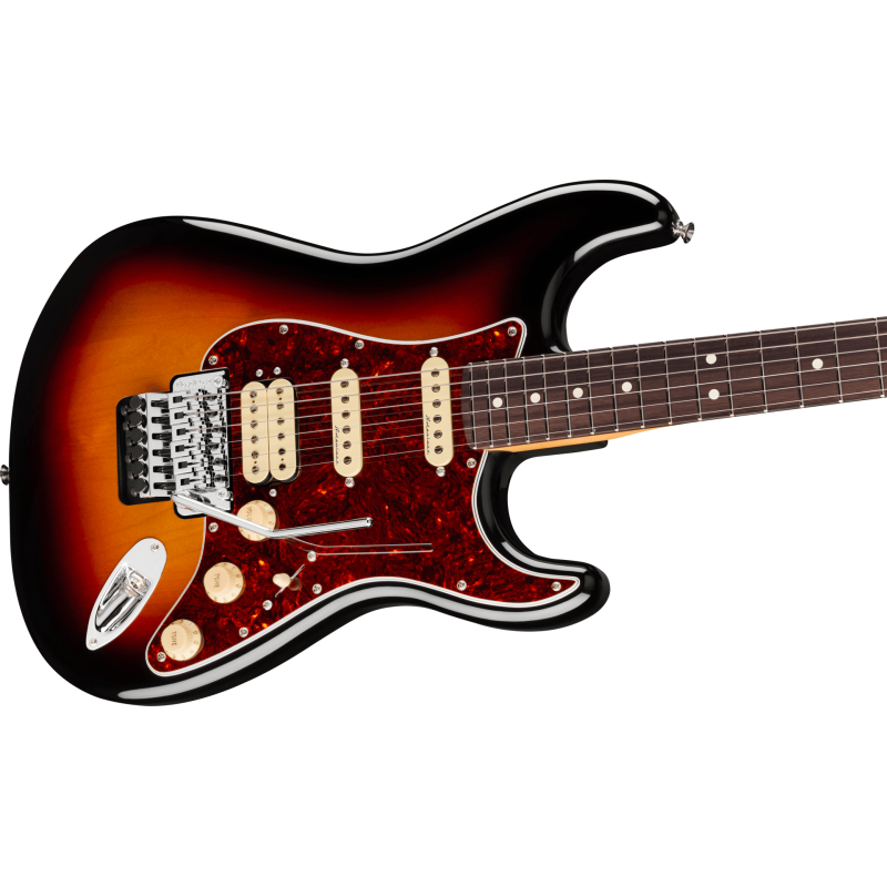 FENDER Player II Modified Stratocaster HSS Floyd Rose touche palissandre 3-Color Sunburst