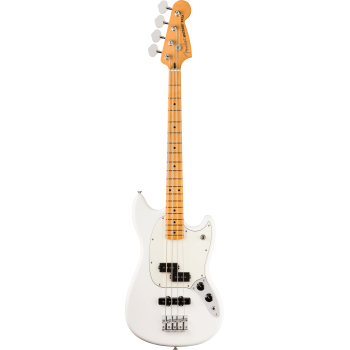 FENDER Player II Mustang Bass PJ touche erable Polar White