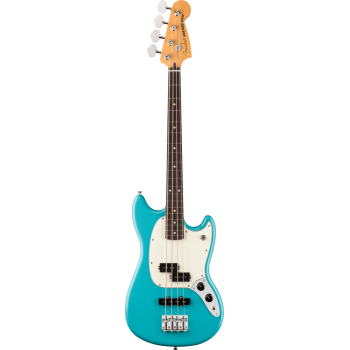FENDER Player II Mustang Bass PJ touche palissandre Aquatone Blue