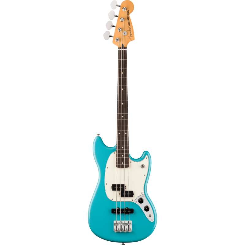 FENDER Player II Mustang Bass PJ touche palissandre Aquatone Blue