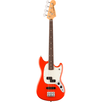 FENDER Player II Mustang Bass PJ touche palissandre Coral Red