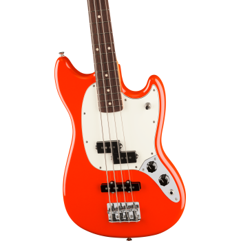 FENDER Player II Mustang Bass PJ touche palissandre Coral Red