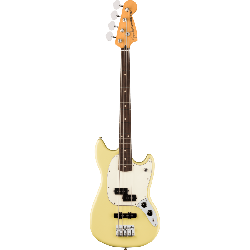 FENDER Player II Mustang Bass PJ touche palissandre Hialeah Yellow