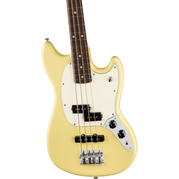 FENDER Player II Mustang Bass PJ touche palissandre Hialeah Yellow