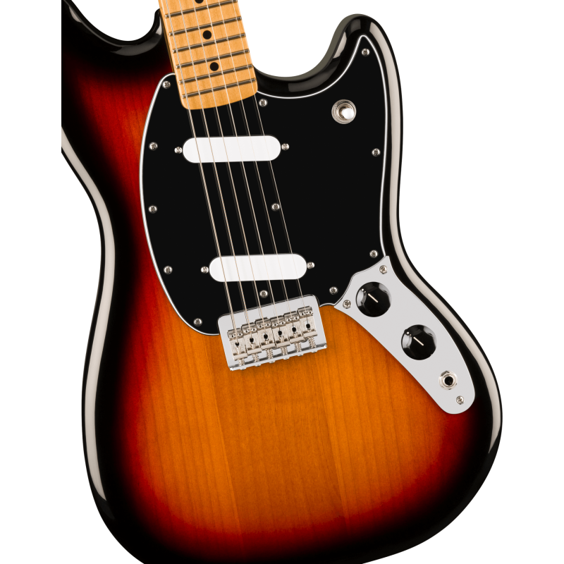 FENDER Player II Mustang touche erable 3-Color Sunburst