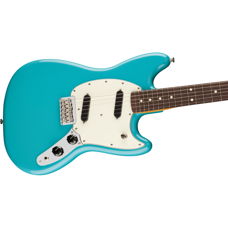 FENDER Player II Mustang touche palissandre Aquatone Blue