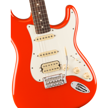 FENDER Player II Stratocaster HSS touche palissandre Coral Red