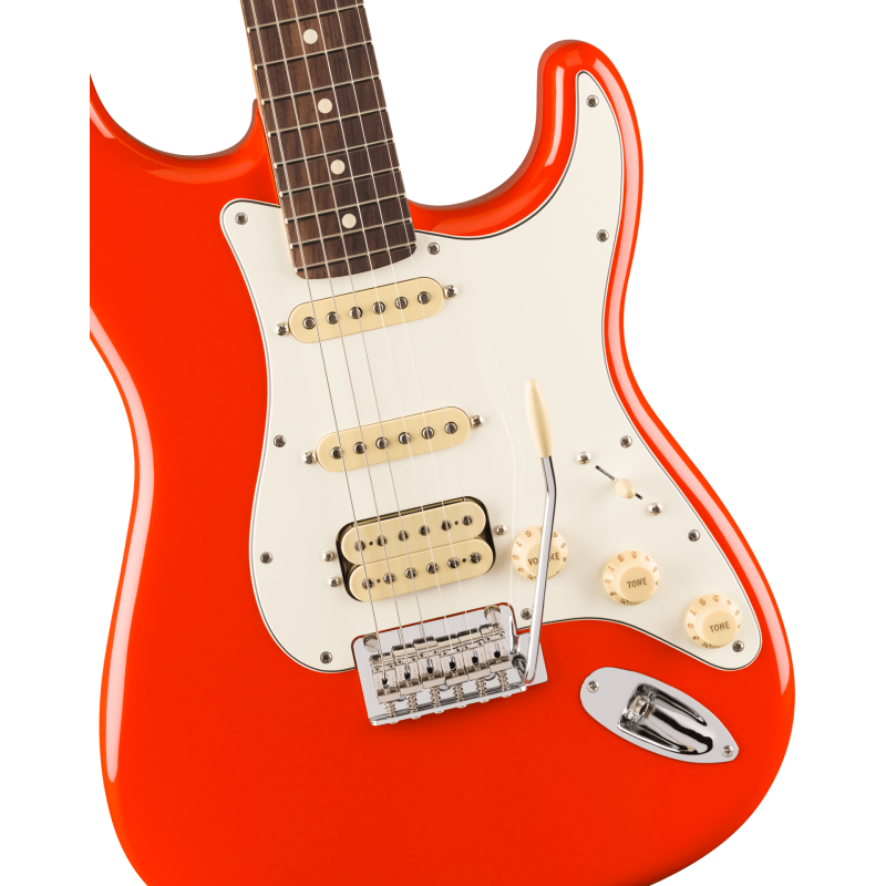 FENDER Player II Stratocaster HSS touche palissandre Coral Red