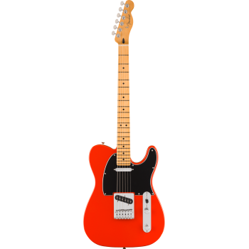 FENDER Player II Telecaster touche erable Coral Red
