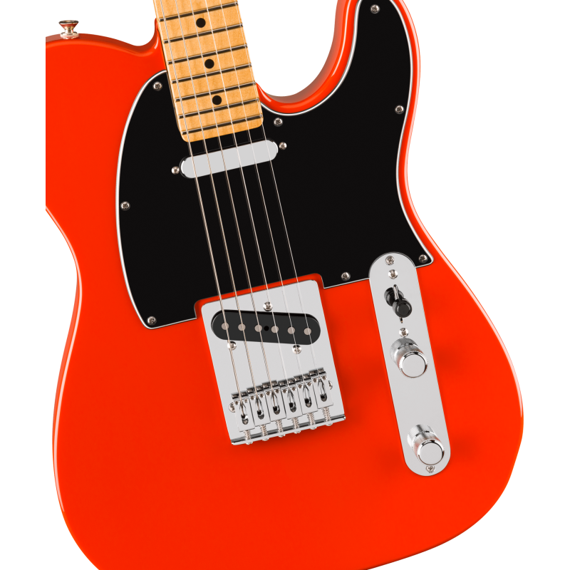 FENDER Player II Telecaster touche erable Coral Red