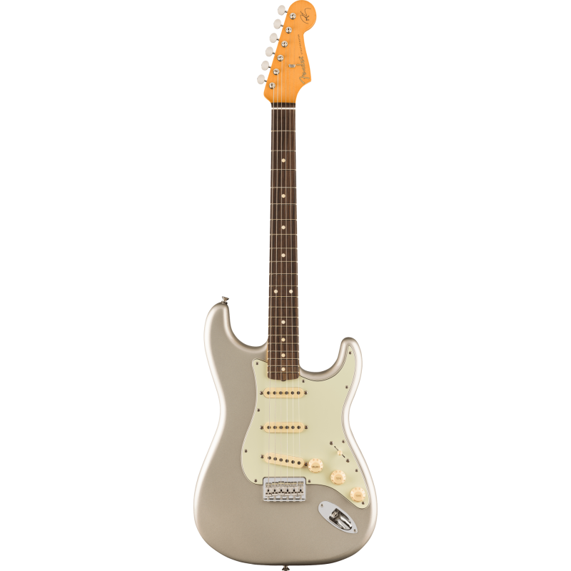 FENDER Robert Cray Stratocaster touche palissandre Inca Silver