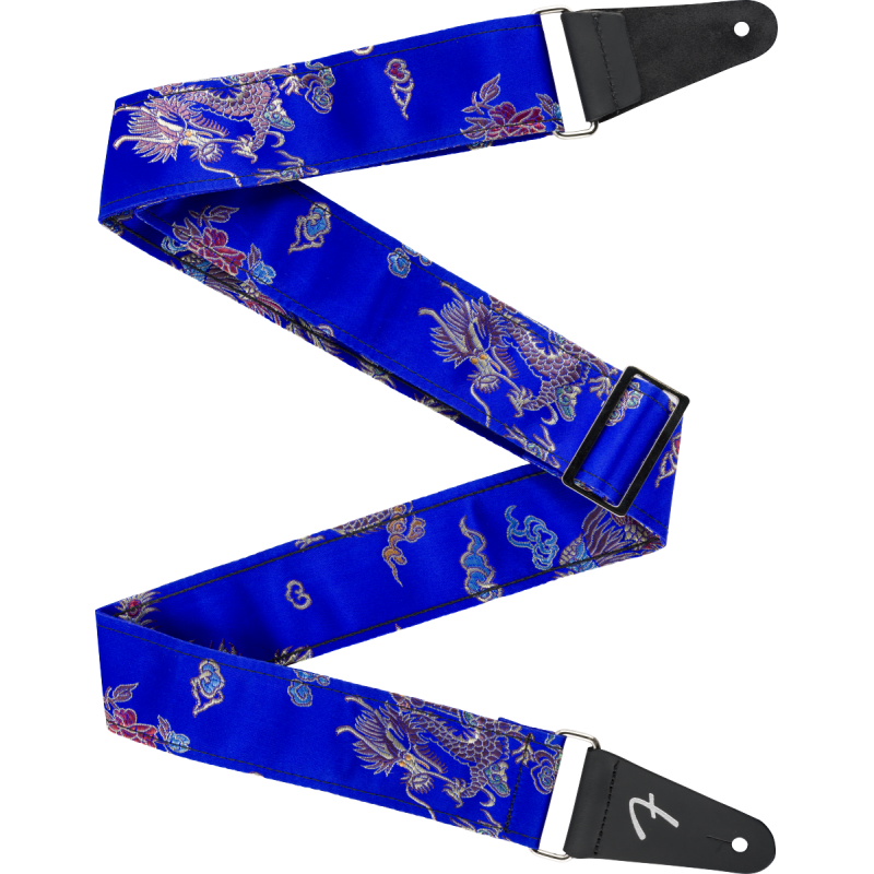 FENDER Satin Dragon Strap Royal Blue