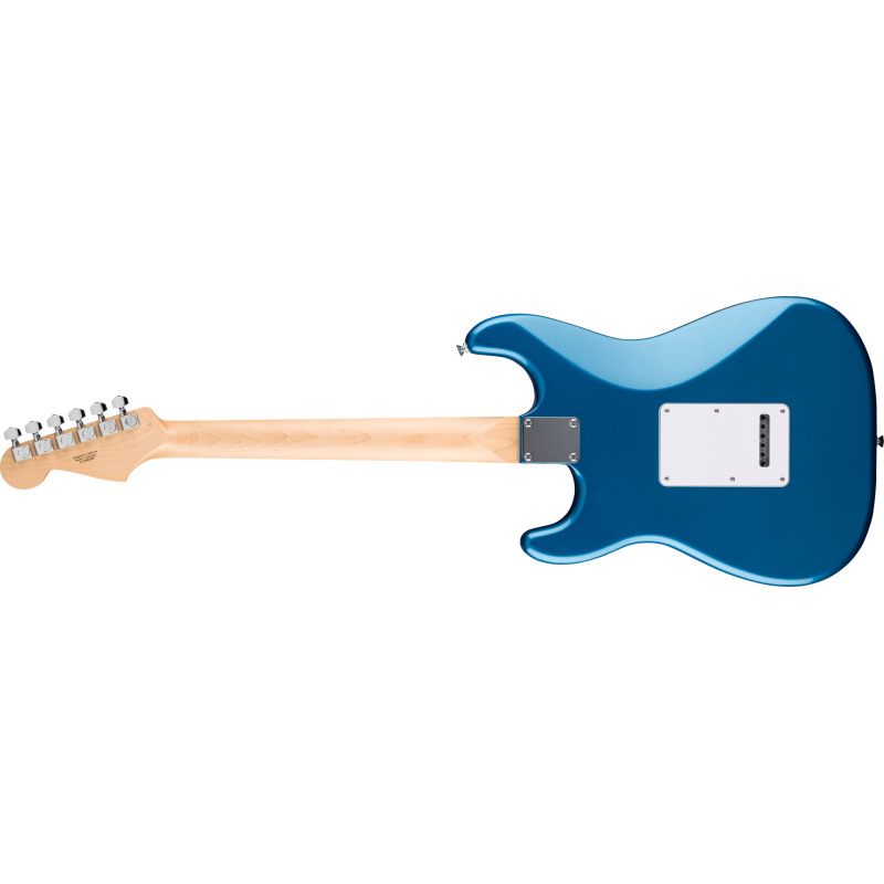 FENDER Standard Stratocaster HSS touche erable plaque blanche Aqua Marine Metallic