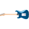 FENDER Standard Stratocaster HSS touche erable plaque blanche Aqua Marine Metallic