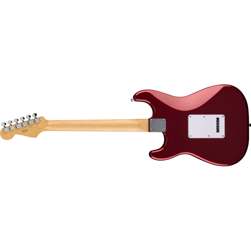 FENDER Standard Stratocaster touche erable plaque blanche Candy Cola