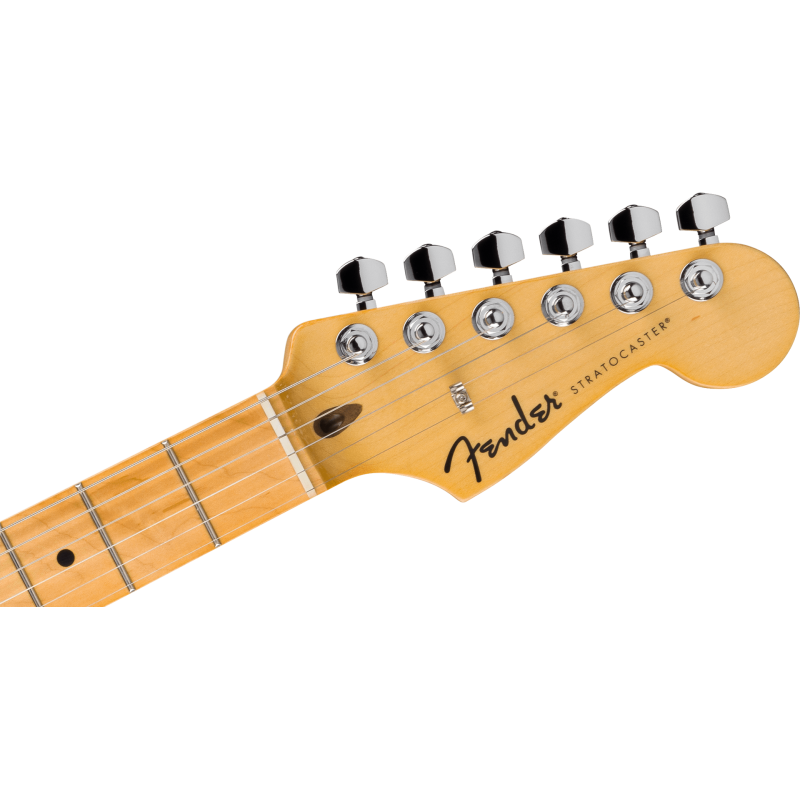 FENDER Standard Stratocaster touche erable plaque blanche Candy Cola