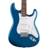 FENDER Standard Stratocaster touche Laurier plaque blanche Aqua Marine Metallic