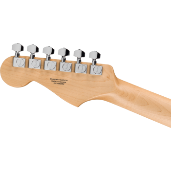 FENDER Standard Stratocaster touche Laurier plaque blanche Aqua Marine Metallic