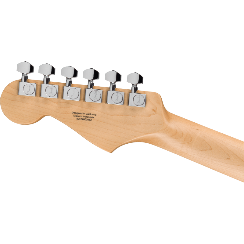 FENDER Standard Stratocaster touche Laurier plaque blanche Aqua Marine Metallic