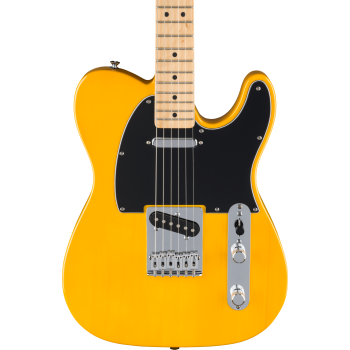 FENDER Standard Telecaster touche erable plaque noire Butterscotch Blonde