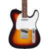FENDER Standard Telecaster touche Laurier plaque blanche 3-Color Sunburst