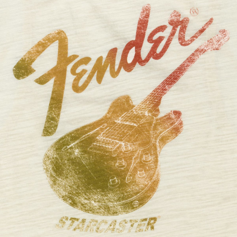 FENDER Starcaster Womens Tank Natural L