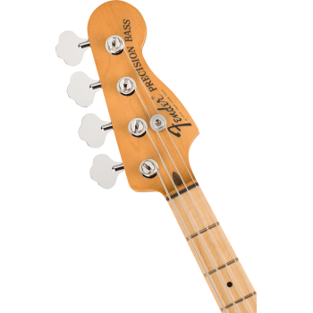 FENDER Steve Harris Precision Bass touche erable Olympic White