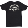 FENDER Support Your Local Guitar Player Tee Black L