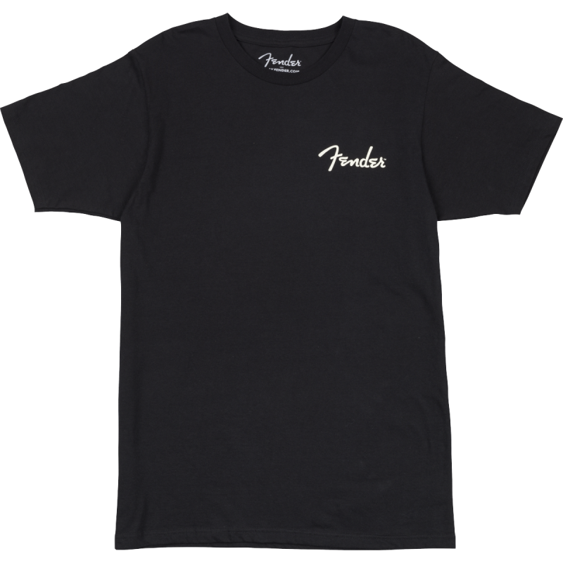 FENDER Support Your Local Guitar Player Tee Black L