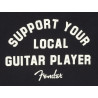 FENDER Support Your Local Guitar Player Tee Black L