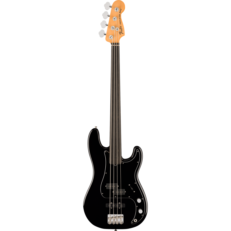 FENDER Tony Franklin Fretless Precision Bass touche ebene Black