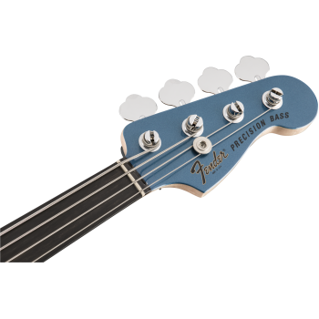 FENDER Tony Franklin Fretless Precision Bass touche ebene Lake Placid Blue