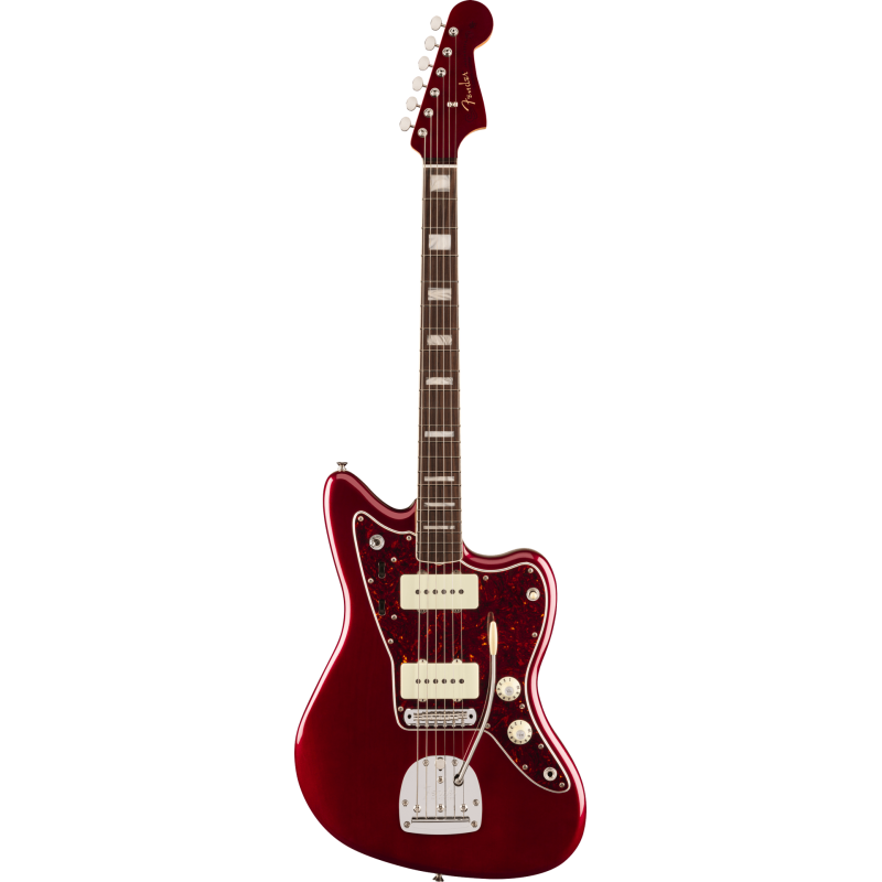 FENDER Troy Van Leeuwen Jazzmaster Bound touche palissandre Oxblood