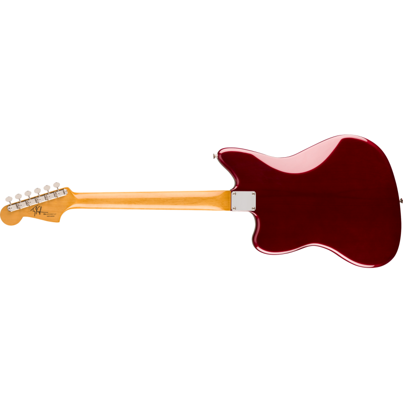 FENDER Troy Van Leeuwen Jazzmaster Bound touche palissandre Oxblood