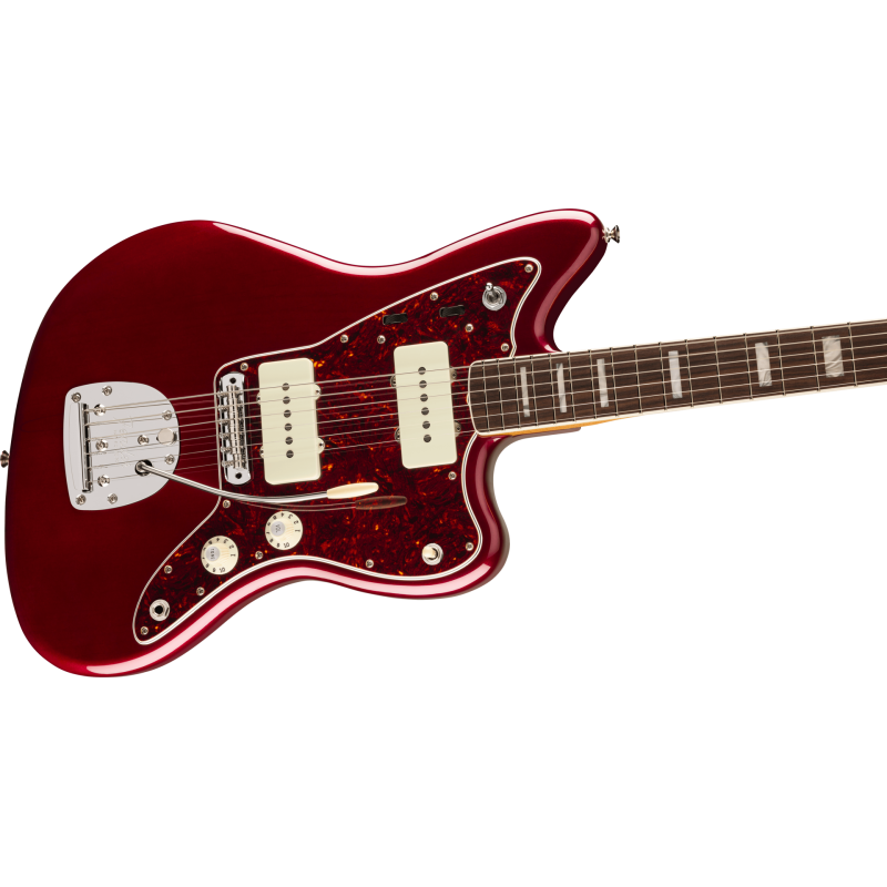 FENDER Troy Van Leeuwen Jazzmaster Bound touche palissandre Oxblood
