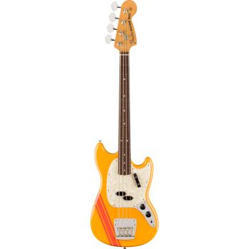 FENDER Vintera II '70s Competition Mustang Bass touche palissandre Competition Orange