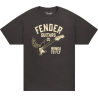 FENDER Wings To Fly T-Shirt Vintage Black L