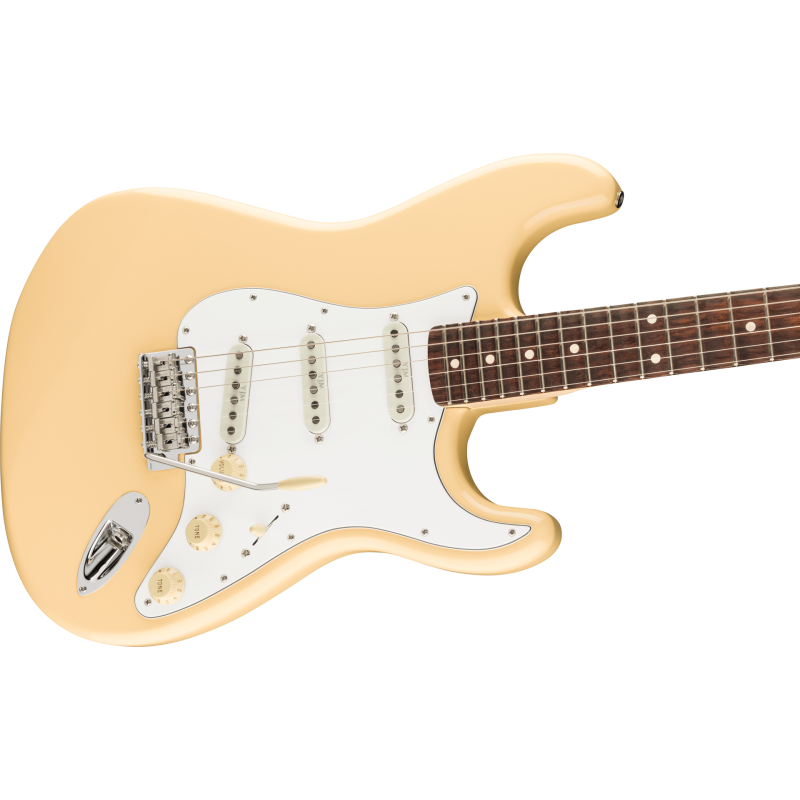 FENDER Yngwie Malmsteen Stratocaster Scalloped touche palissandre Vintage White