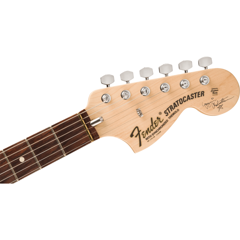 FENDER Yngwie Malmsteen Stratocaster Scalloped touche palissandre Vintage White