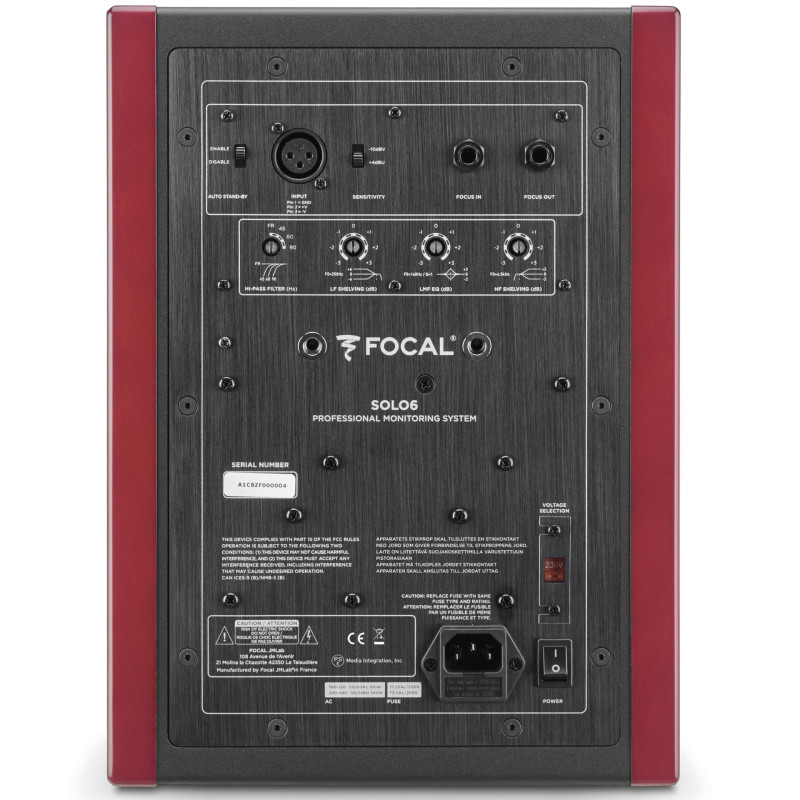 FOCAL SOLO 6 ENCEINTES DE MONITORING ACTIVES