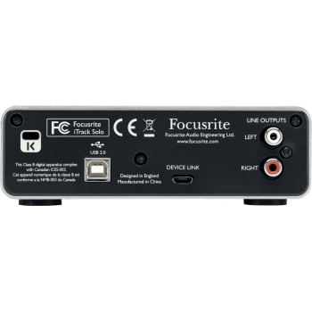 FOCUSRITE ITRACK-SOLO-LIGHTNING itrack solo lightning