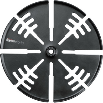 GATOR FRAMEWORKS GFW-CABLEHNGRTRAY organiseur de câbles pour pied de micro